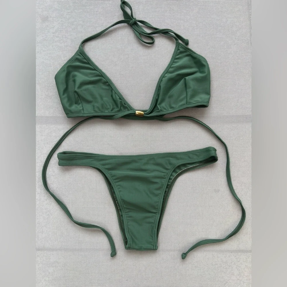 BRAZILIAN BIKINI MADE IN BRAZIL BATHING SUIT two-piece Samba Swimwear bikini set - Picture 10 of 16